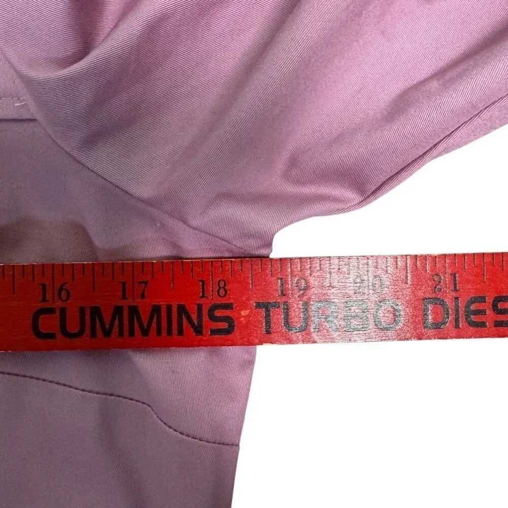 LDT Alice Puff Sleeve Dress in‎ Dusty Rose Women’s Size 4 Square Neckline